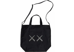 KAWS x Uniqlo Warhol 2Way Tote Bag Black - vue 360