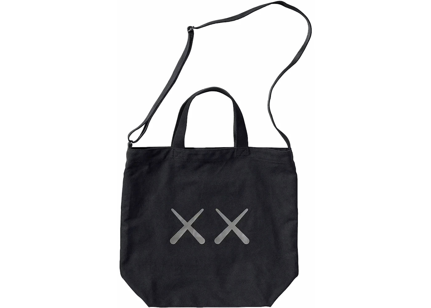 KAWS x Uniqlo Warhol 2Way Tote Bag Black - vue secondaire A