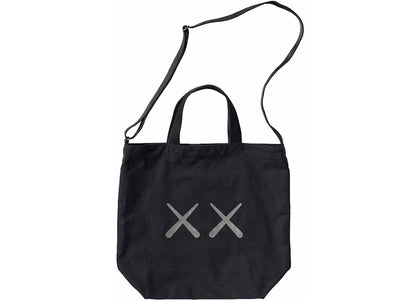 KAWS x Uniqlo Warhol 2Way Tote Bag Black - product view 2