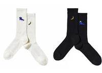 KAWS x Uniqlo Warhol 473504 Socks (Set of 2) Black/White