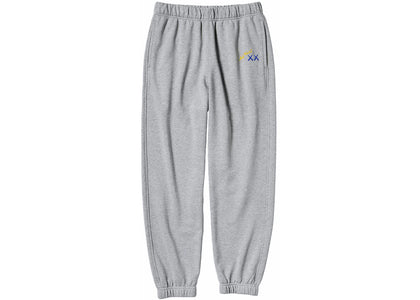 KAWS x Uniqlo Warhol 473557 Sweatpants Gray - authentic KAWS apparel