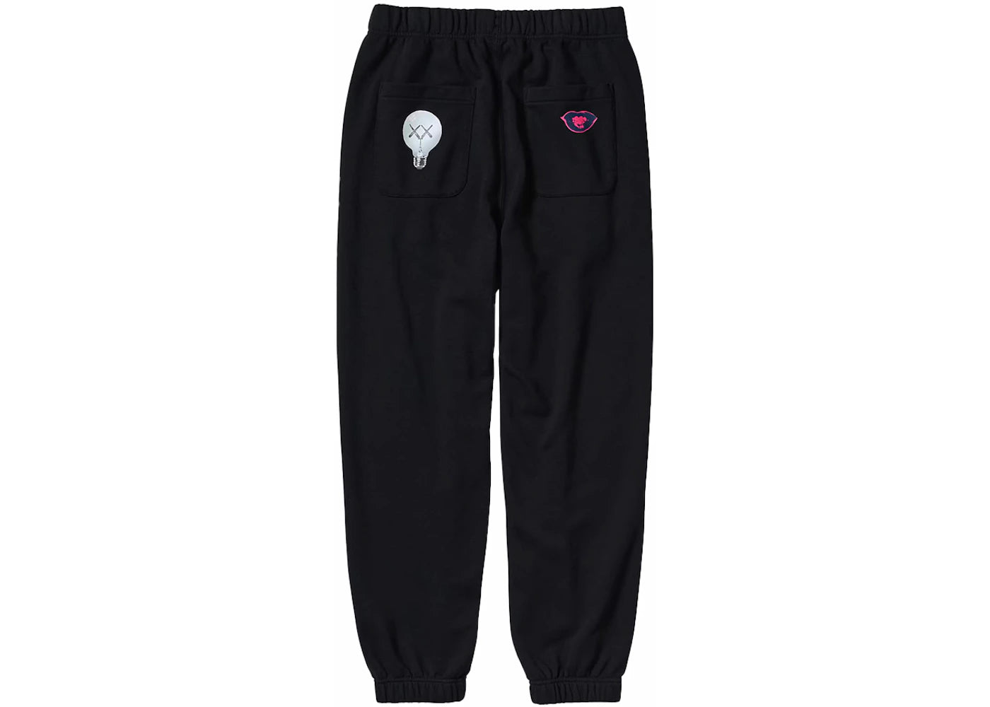 KAWS x Uniqlo Warhol 476120 Sweatpants Black - vue secondaire B