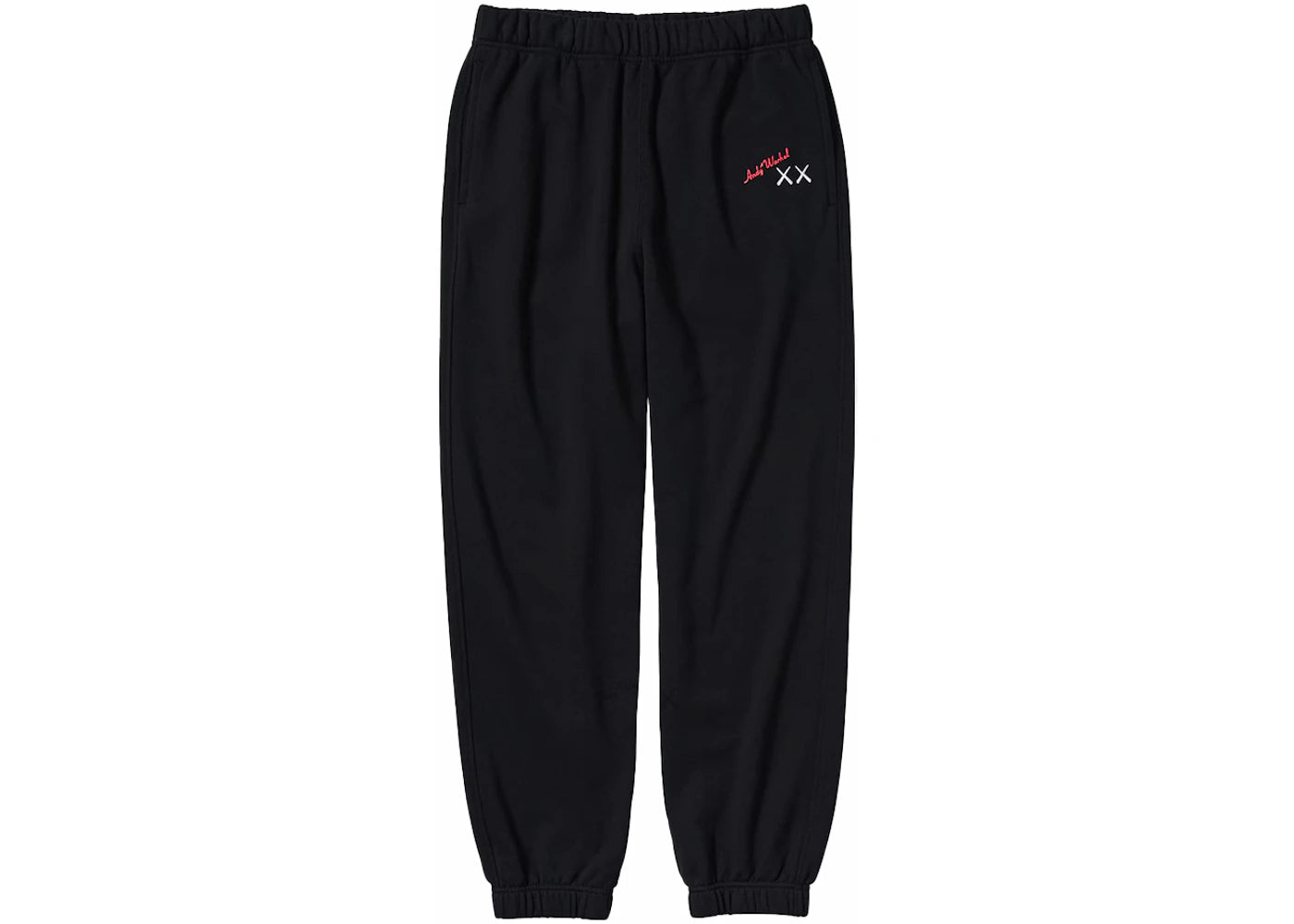 KAWS x Uniqlo Warhol 476120 Sweatpants Black - vue secondaire A