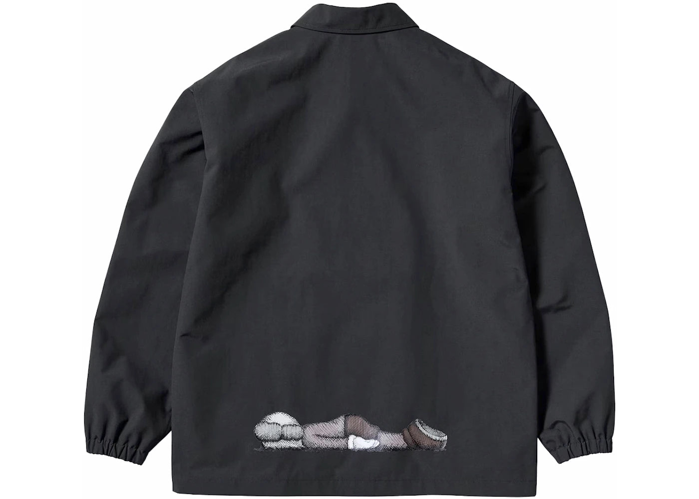 KAWS x Uniqlo Warhol Coach Jacke 474138 Schwarz
