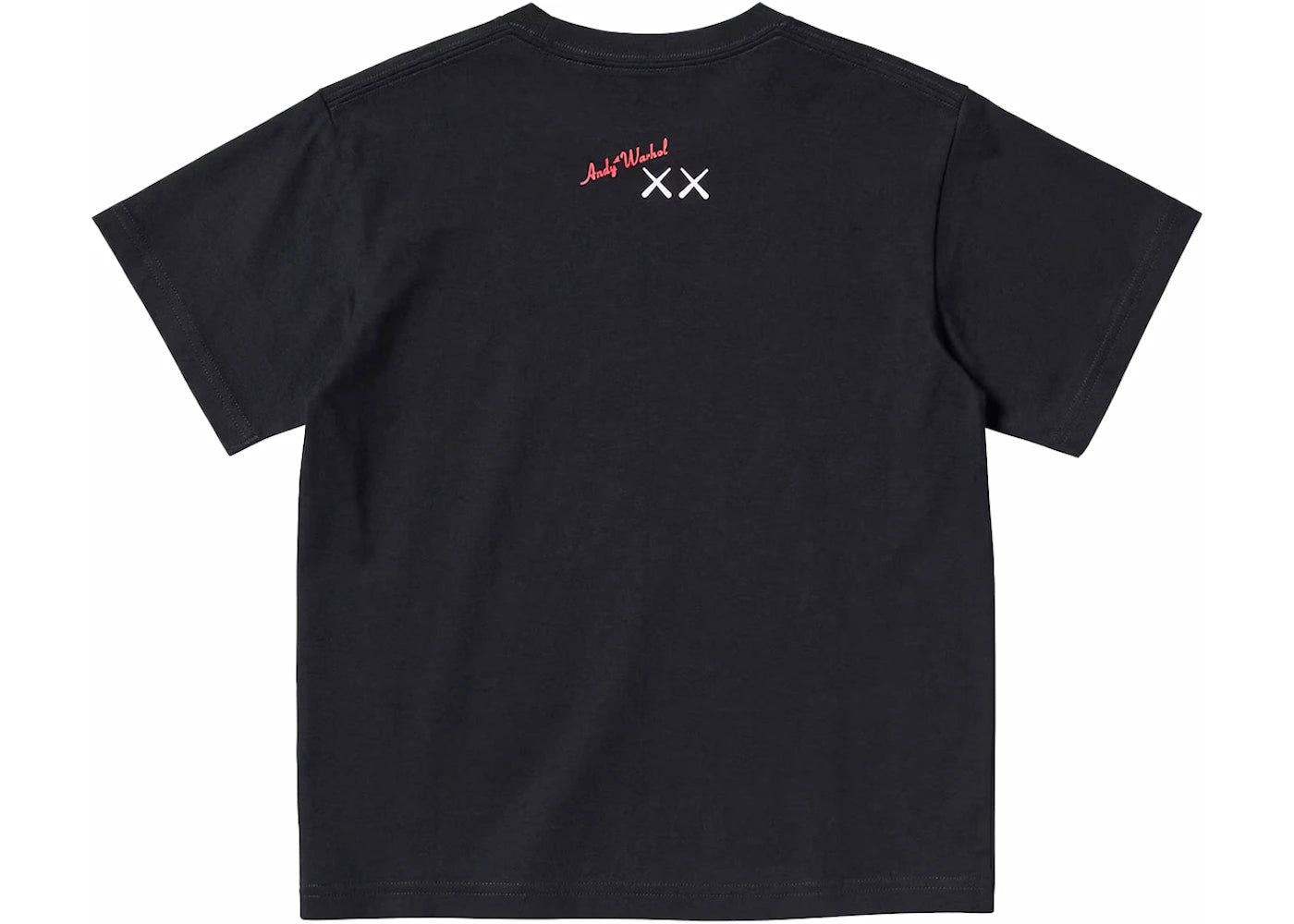 KAWS x Uniqlo Warhol Kids' UT Graphic 476424 T-shirt Black - vue secondaire B