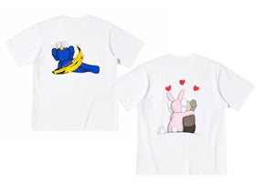 KAWS x Uniqlo Warhol UT Graphic 471321/476350 T-shirt Set (Asia Sizing) White/White - vue 360