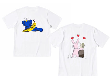 KAWS x Uniqlo Warhol UT Graphic 471321/476350 T-shirt Set (Asia Sizing) White/White - apparel view 2