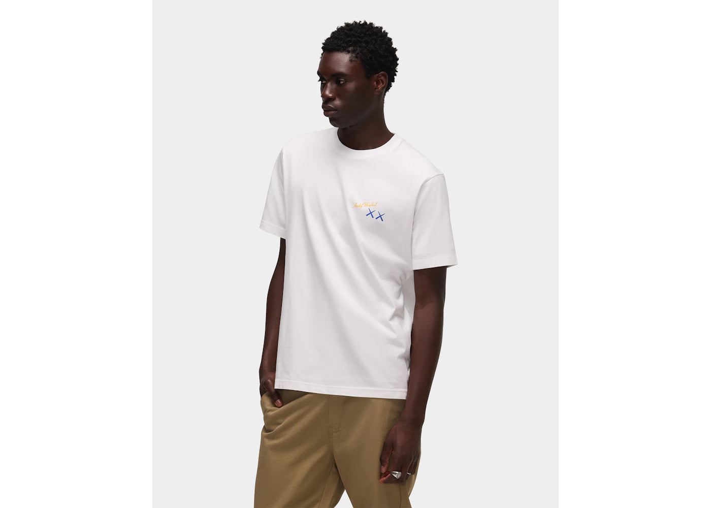 KAWS x Uniqlo Warhol UT Graphic 471321 T-shirt White