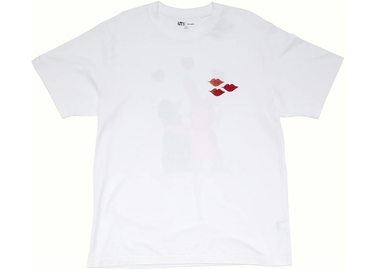 KAWS x Uniqlo Warhol UT Graphic 476350 T-shirt White - vue secondaire A
