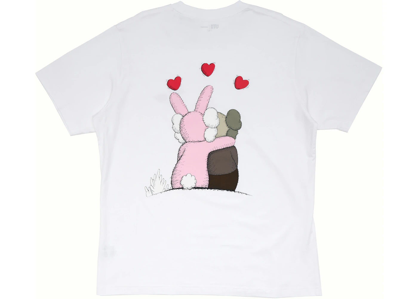 KAWS x Uniqlo Warhol UT Grafik 476350 T-Shirt Weiß - vue 360