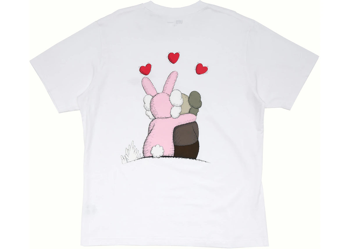 KAWS x Uniqlo Warhol UT Graphic 476350 T-shirt White - vue 360
