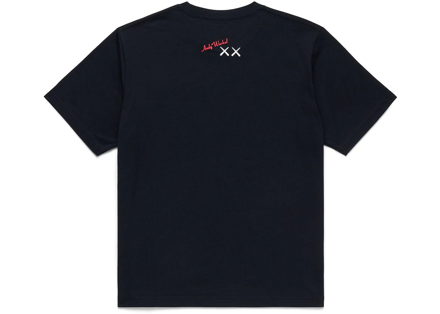 KAWS x Uniqlo Warhol UT Grafik 476351 T-Shirt Schwarz