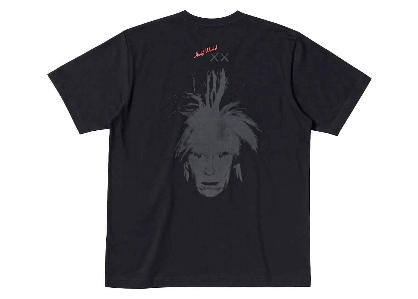 KAWS x Warhol UT Graphic 476352 T-shirt (Asia Sizing) Black - vue secondaire A