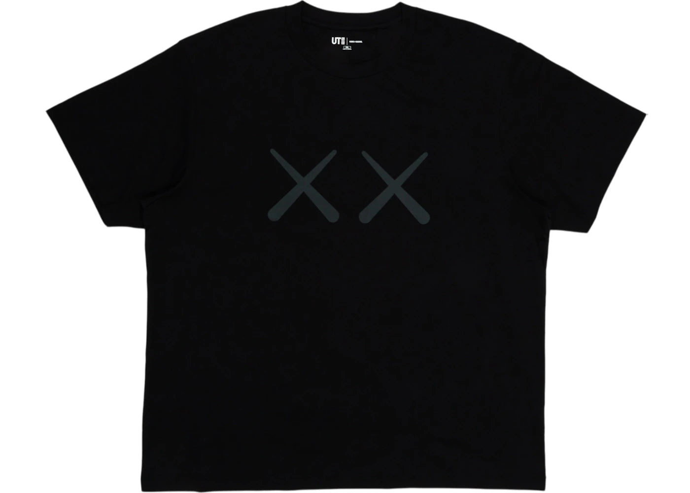 KAWS x Uniqlo Warhol UT Graphic 476352 T-shirt Black - vue 360