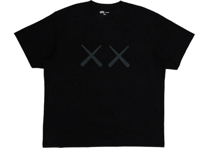 KAWS x Uniqlo Warhol UT Graphic 476352 T-shirt Black - authentic KAWS apparel