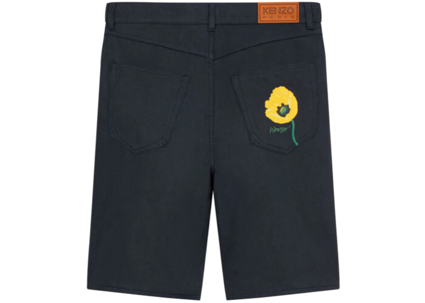 KENZO POPPY by Nigo Five Pocket Shorts Midnight Blue - vue secondaire A