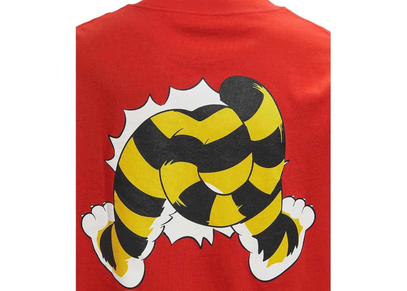 KENZO Wild Tiger Tee Cherry - vue secondaire A