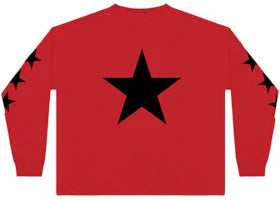 Kanye West Bully LS-O3 Mask Tee Red - vue 360