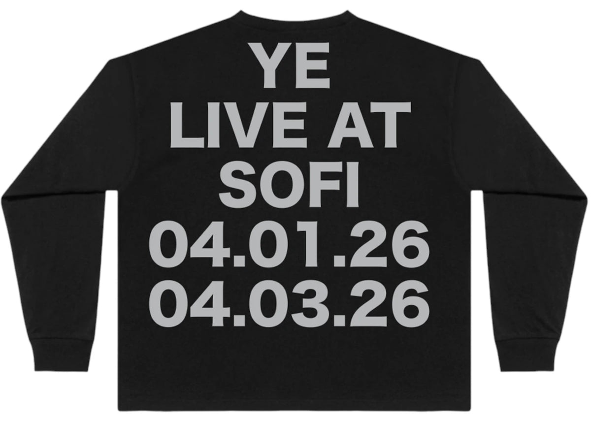 Kanye West Bully LS-O3 Ye Live Tee Black - vue secondaire A