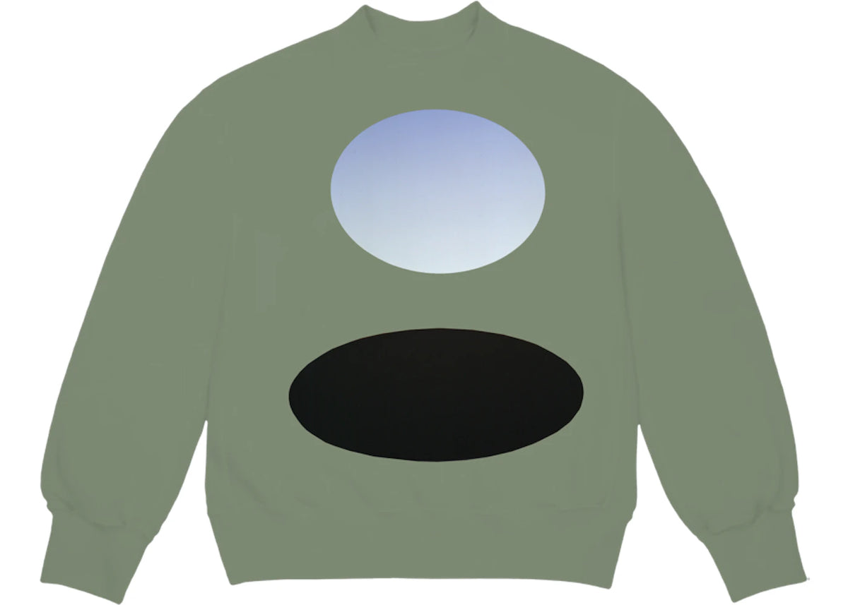 Kanye West CPFM for JIK Crewneck Olive - vue secondaire A