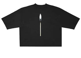 Kanye West DONDA 2 Lit Match T-shirt Black - vue 360