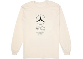 Kanye West DONDA Atlanta Listening Event L/S T-shirt White - vue 360