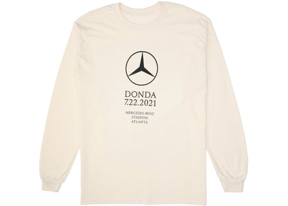 Kanye West DONDA Atlanta Listening Event L/S T-shirt White - apparel view 2