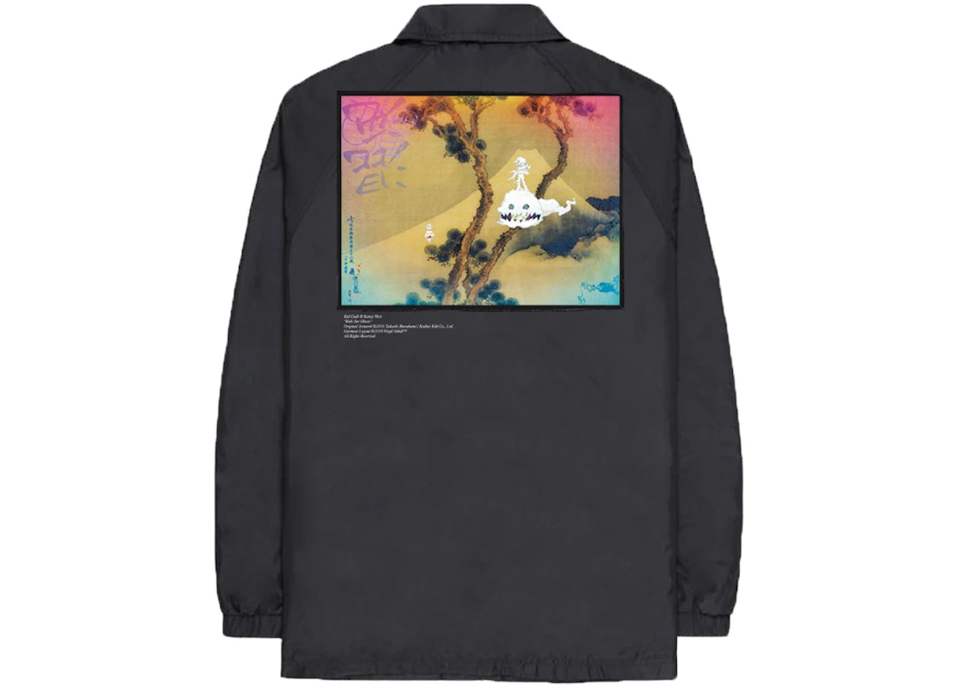 Kanye West Kids See Ghosts Jacket Black - vue secondaire B