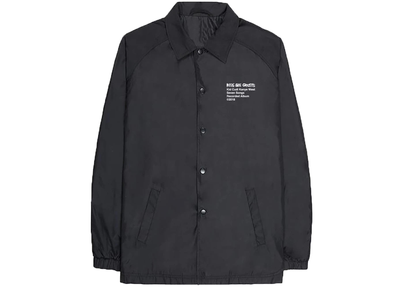 Kanye West Kids See Ghosts Jacket Black - vue secondaire A