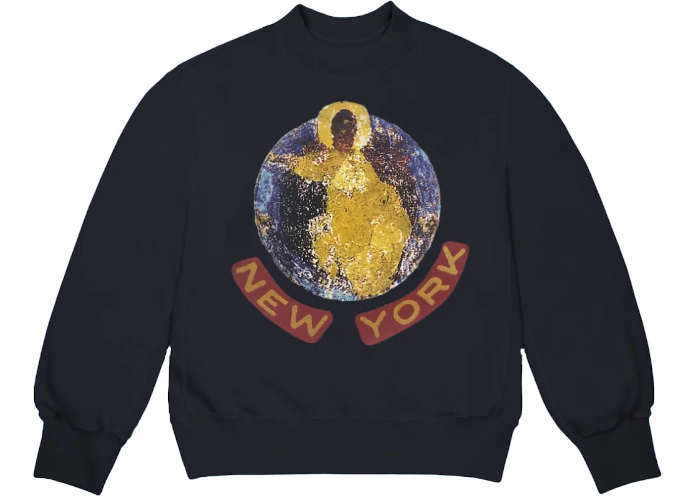 Kanye West Sunday Service New York I Crewneck Navy - vue secondaire A