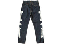 Kapital 12.5 oz Mexican Tuxedo 5P Okagilly Denim Indigo