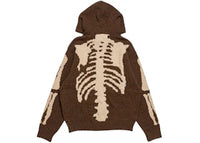 Kapital 5G Wool Bone Hood Sweater Brown