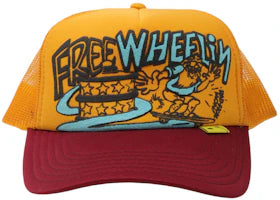 Kapital Free Wheelin Trucker Hat Gold - vue 360
