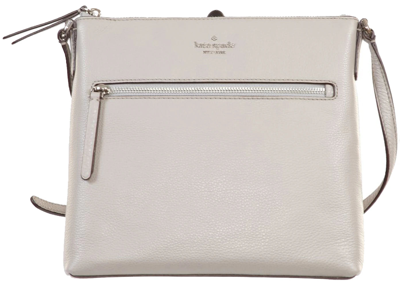 Kate Spade Jackson Top Zip Crossbody Bag Soft Taupe - vue 360
