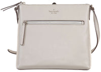Kate Spade Jackson Top Zip Crossbody Bag Soft Taupe