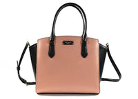 Kate Spade Jeanne Satchel Bag Medium Warm Vellum/Black