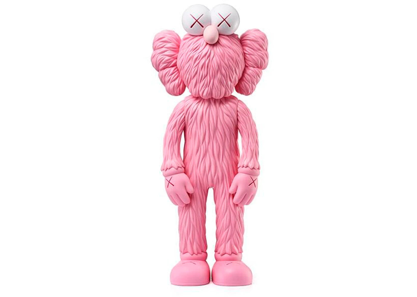 KAWS BFF Open Edition Vinyl Figure Pink - vue 360
