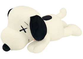 KAWS x Uniqlo x Peanuts Snoopy Plush (Medium) White - vue 360