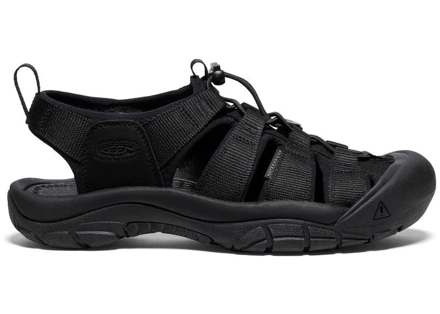Keen Newport H2 Sandal Triple Black (Women's) - vue 360