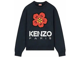 KENZO Boke Flower Sweatshirt Black - vue 360