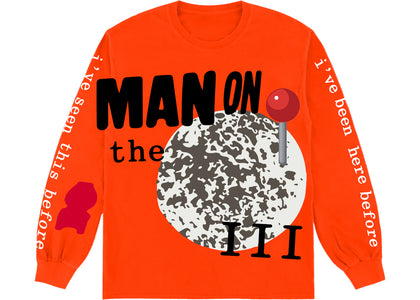 Kid Cudi CPFM For MOTM III Return 2 Madness L/S T-shirt Orange - apparel view 2