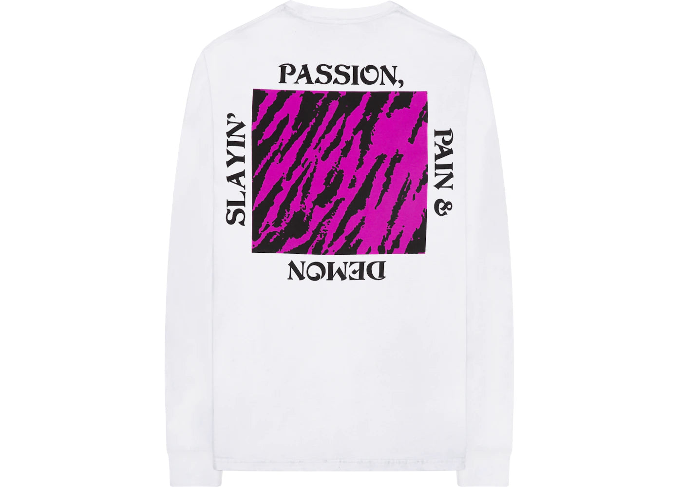 Kid Cudi x Virgil Abloh Mr. Rager II Longsleeve White - vue secondaire B