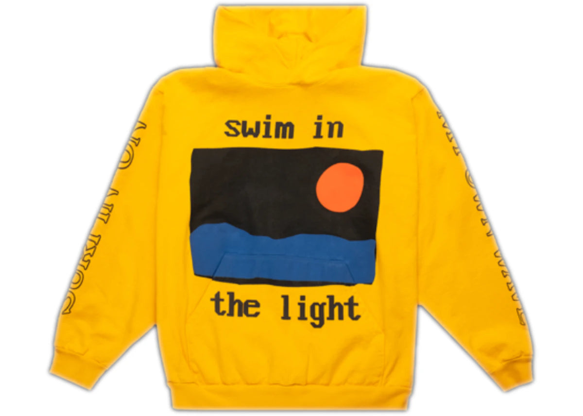 Kid Cudi Swim In The Light Hoodie Yellow - vue secondaire A