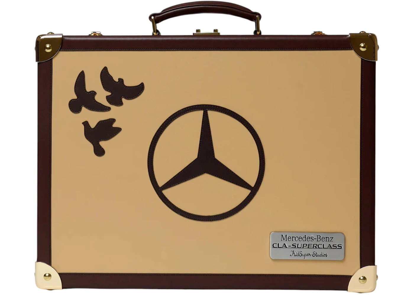 KidSuper x Mercedes Benz Trunk Brown - vue secondaire A