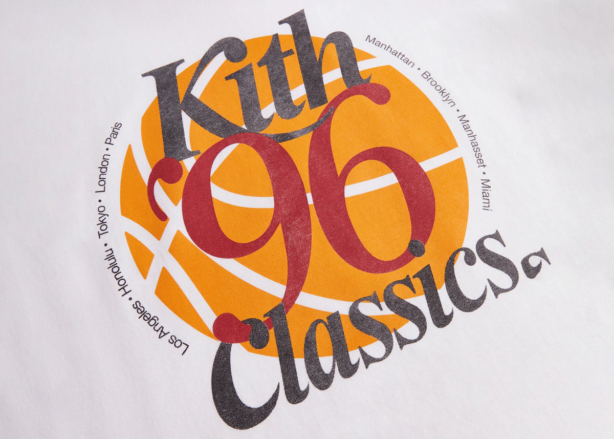 Kith 96 Classics Vintage Tee White - vue secondaire B