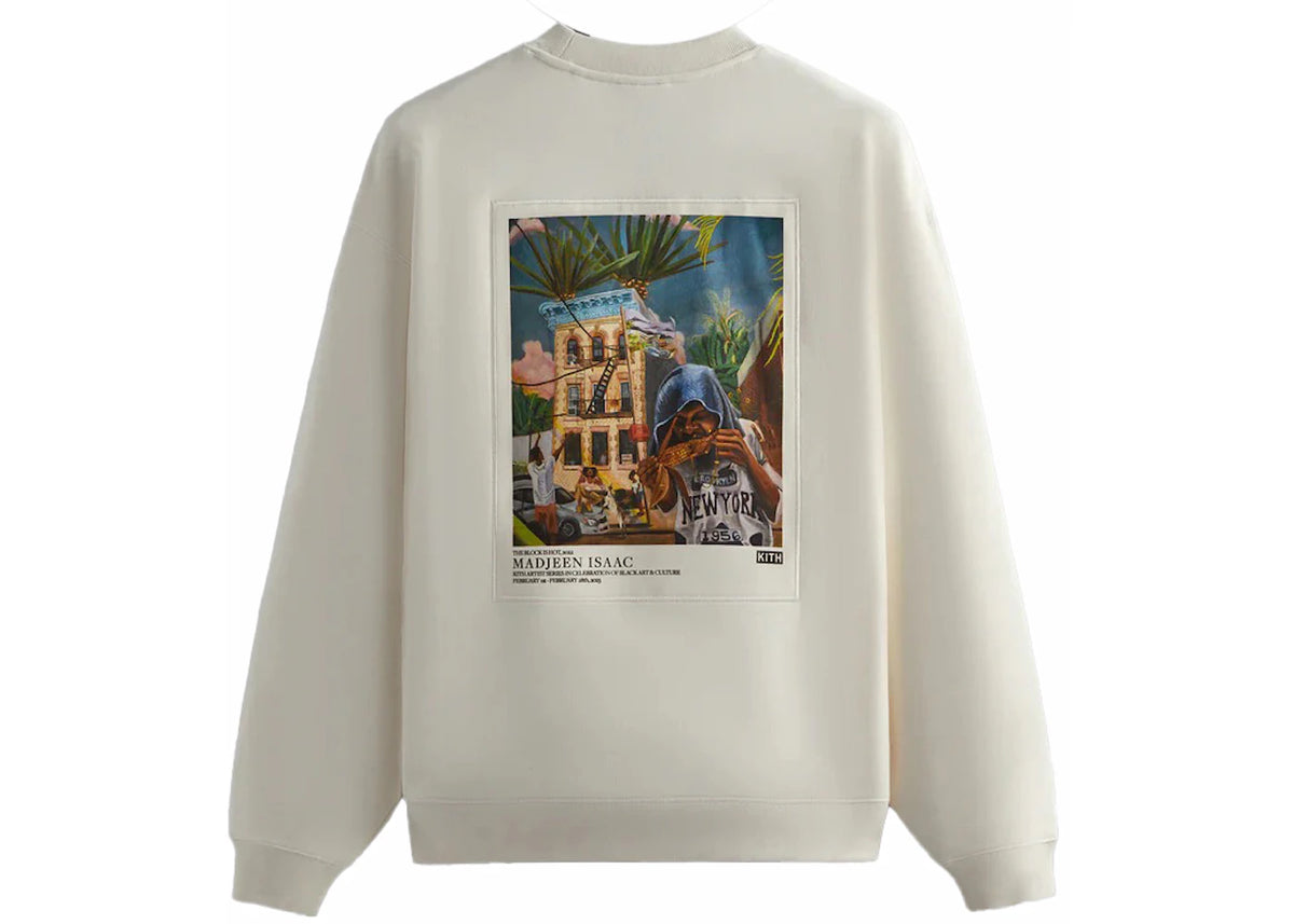 Kith Artist Series Madjeen Isaac Crewneck Waffle - vue 360