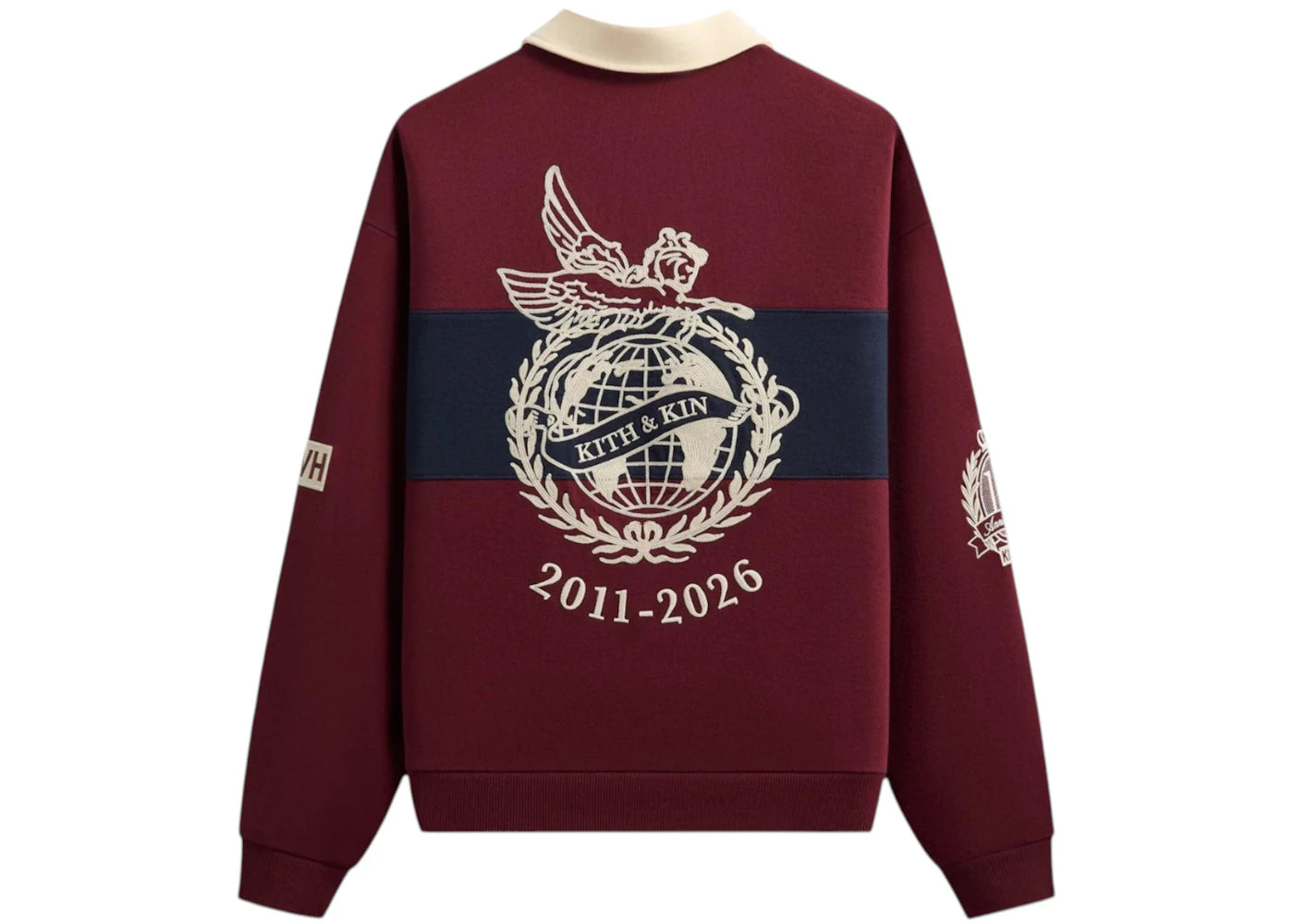 Kith Autograph Nelson Rugby Pullover Magma - vue secondaire B