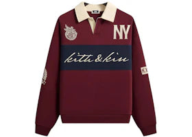 Kith Autograph Nelson Rugby Pullover Magma - vue 360