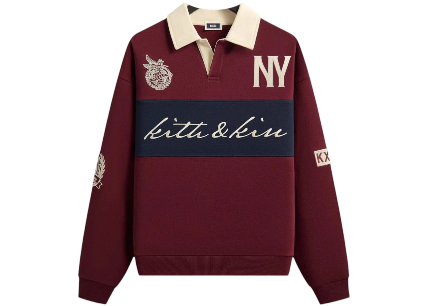 Kith Autograph Nelson Rugby Pullover Magma - vue secondaire A