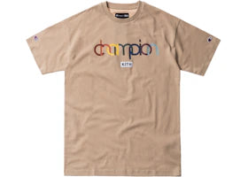 Kith Champion Double Logo Tee Sand